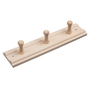 Вешалка Рогожка 3-х рожковая 