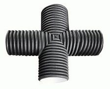 Крестовина для дренажных труб  110/110/110/90° 