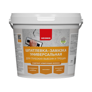 Неомид шпатлевка д/выбоин и трещин (1,4кг)