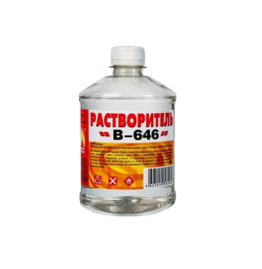 Растворитель 646 (0,5л) Вершина