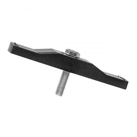 Крепеж к лотку водоотводному пласт.DN 100  (108)