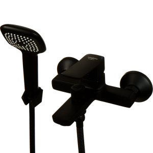 Смеситель MELODIA Etude д/ванной короткий излив MDV30040bk черный 22365 Смеситель MELODIA Etude д/ванной короткий излив MDV30040bk черный 22365