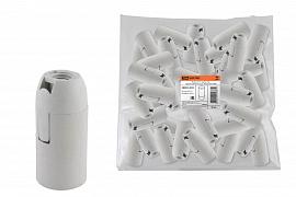 Патрон Е14 термостойкий пластик белый SQ0335-0032 / 24620