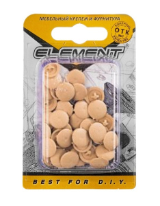 Заглушка для шурупов EIement №2 сосна (40шт)