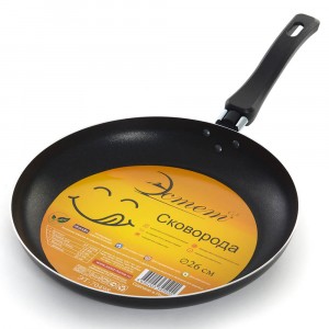 Сковорода штампованная 26см для всех плит ЭТ-70498