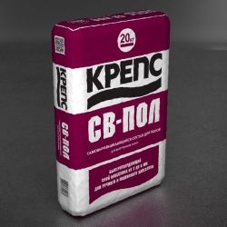 Крепс СВ-пол самовыравн.ровнитель 20кг 