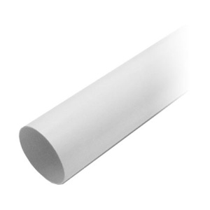 Труба водосточная б/муфты 80мм MUROL белый 3м 12863