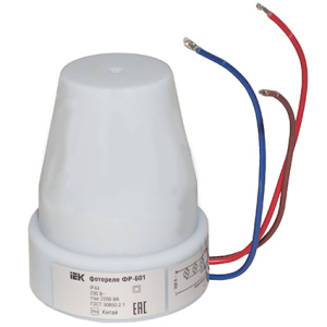 Фотореле ФР-601 серый 2200W IP44