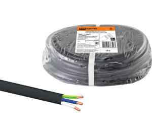 Кабель ВВГ-Пнг (А) - LS 3х1,5 (10м) SQ0117-0027 / SQ0117-0023 / 45996