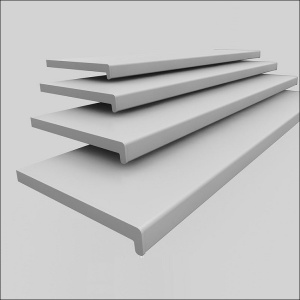 Подоконник ПВХ 0,15*2м белый