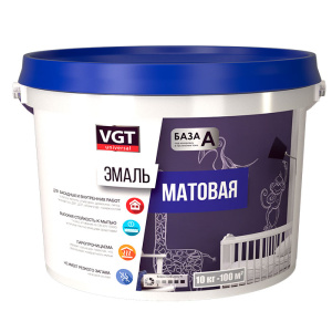 Эмаль ВД-АК-1179 с/белая матовая (1,5кг) ВГТ