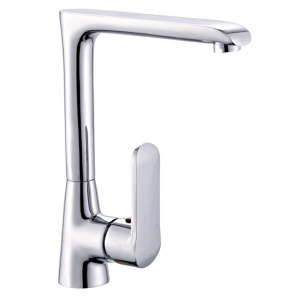 Смеситель д/кухни MELODIA Heavy Metal картридж д.35мм высокий Г-излив хром MDV35615 19511