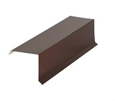 Планка фронтона кор. L-90-90 mm Р Планка фронтона кор. L-90-90 mm Р