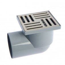 Трап АНИ угловой нерж. ст. 150*150/110 (ТА1112)