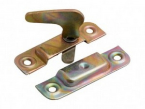 Завертка форточная ЗФЛ цинк радужный 14001