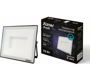 Прожектор светодиодный 70Вт 7000Лм 6500К IP65 Ritter 53409 (2300883)