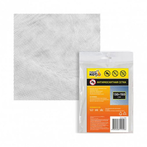 Сетка москитная 1,3*1,5м белая "РЫЖИЙ КОТ" MWN-02 230449