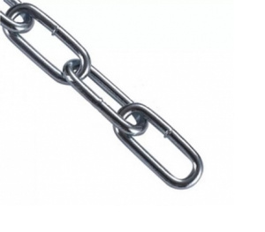 Цепь 2мм DIN 763  длиннозвенная оц.