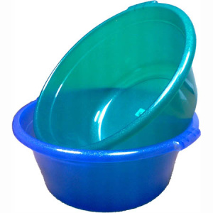 Таз 20л пластмассовый круглый с ручками  6776 / 5884