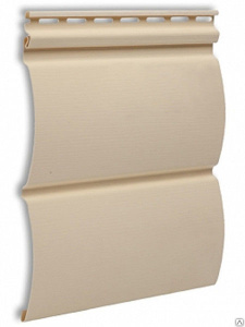 Сайдинг БлокХаус (Сливки) PREMIUM 3.66м