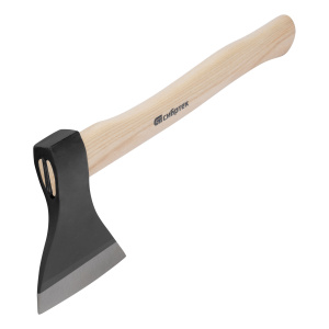 Топор кованный ТП11-10 1000г в сборе кованный деревянное топорище Сибртех 21621