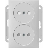 Розетка х1 скр.б/з в рамку 16А бежевая w59