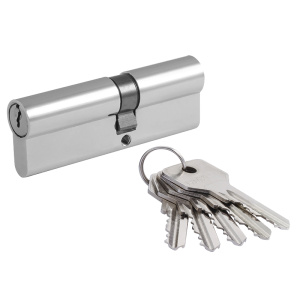 Механизм цилиндровый STD AL Л-80 45-35 хром Нора-М 15324