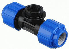 Тройник ПНД ВР 25*1/2" 48461/101043