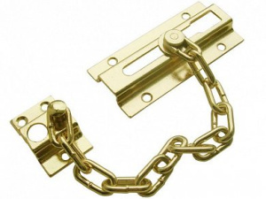 Цепочка дверная латунное покрытие  67240