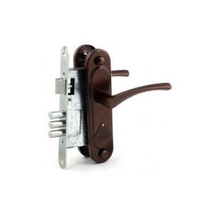 Замок врезной Омега ЗВ9-1-02 сульвадный бронза А1334