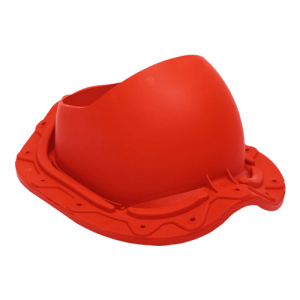 Проходной элемент трубы (фальцев.прямой) красный