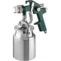Краскопульт пневмат.с нижним бачком 1,4мм KRAFTOOL AirKraft HVLP  06520-1,4