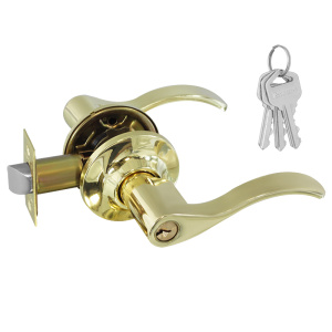 Защелка нажимная Нора-М золото ISPARUS НН ключ/фиксатор 19806