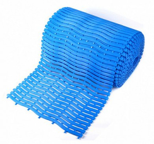 Коврик-дорожка разборный SUNSTEP New Wave 92х60х0,7см синий  39-642