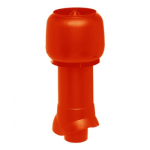 Труба вытяжки в сборе 125/160/500 красная