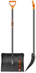 Лопата снеговая FINLAND с черенком  1023-ч
