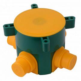 Коробка уст. 4 ввода 20,25мм СУ в бетон d70мм h66мм КУ1301 HEGEL