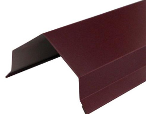 Конек заборный 120*2000 красное вино