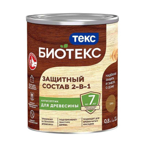Антисептик Биотекс 2в1 орех (0,8л)