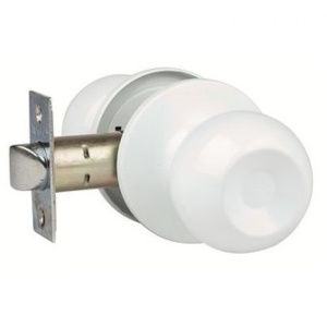 Защелка Trodos ЗШ-05 белая без ключа/фиксатора 204115