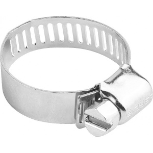 Хомуты оцинкованные ЗУБР просечная лента 12,7мм 16-32мм  37805-016-32-100