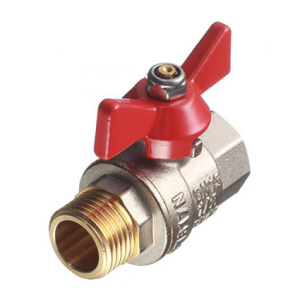 Кран шаровый 1/2" в/н бабочка VG101101 / 27502