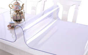 Скатерть гибкое стекло 100*60см CRYSTAL MAX толщина 0,8мм