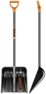 Лопата снеговая FINLAND с черенком  1243-ч