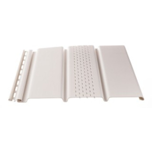 Соффит с центральной перфорац. PREMIUM (Пломбир) 3,05м