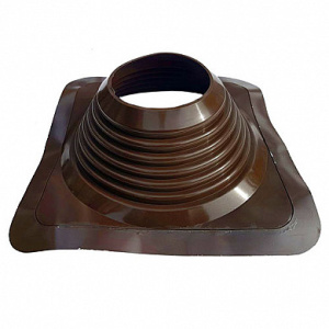 Проходка кровли №8 TS-08 силикон (коричневая)