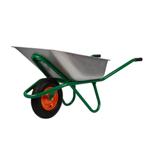 Тачка садово-строительная усиленная 200кг объем 90л Palisad 689183