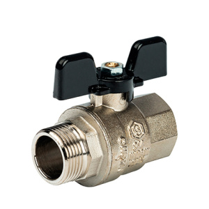 Кран шаровый 1" в/н бабочка VG101103