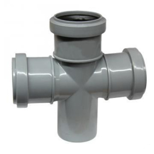 Крестовина для вн.канализации однолоскостная 50/50/50/87-90° HT 14848