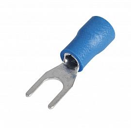 Наконечник НВИ 2.5-5 вилка 1.0-2.5 мм синий
